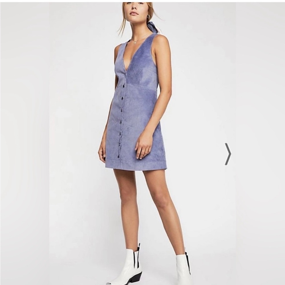 Free People Rolling Thunder Corduroy mini